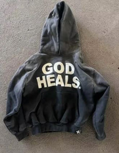 God Heals Ombre Hoodie – Faith, Comfort & Color