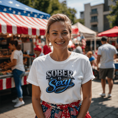 Sober Is Sexy T-Shirt– Built Different – Unisex