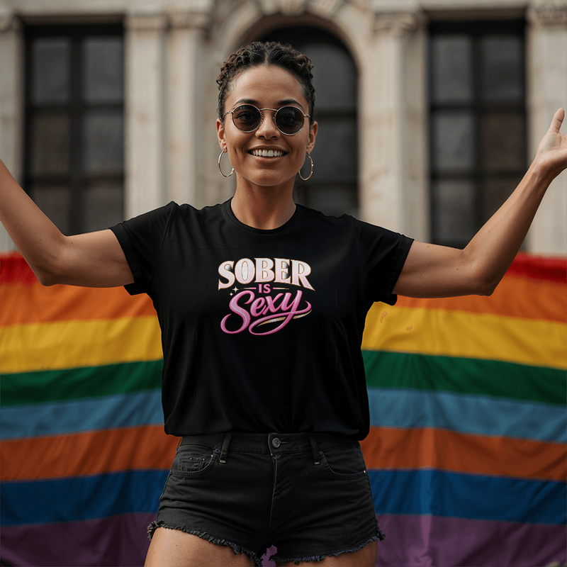 Sober is Sexy-Confidence Looks Good on You-Unisex
